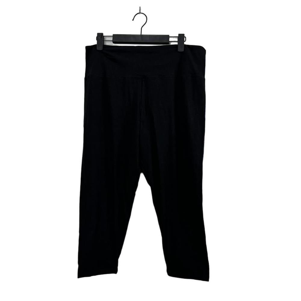 NWOT Sinophant Womens Black Capri Pants 3X